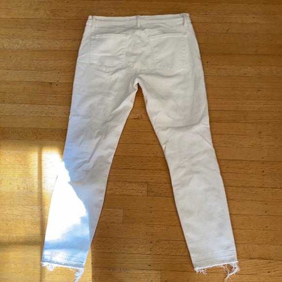 🤍 J Brand Distressed White Jeans - Picture 2 of 8